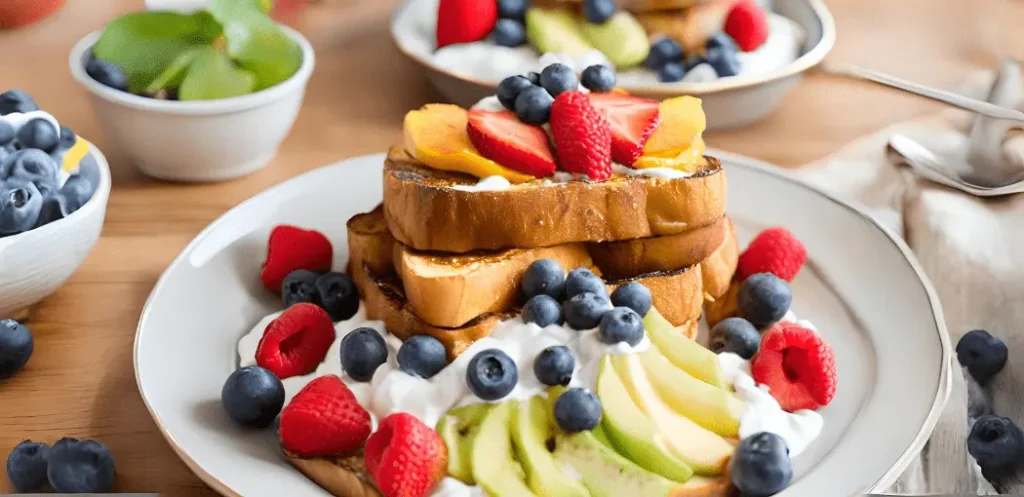 Tostadas francesas con frutas frescas una de las recetas para el día de las madres